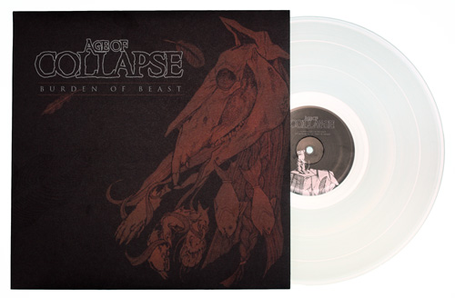 AGE OF COLLAPSE - Burden of Beast Clear Vinyl