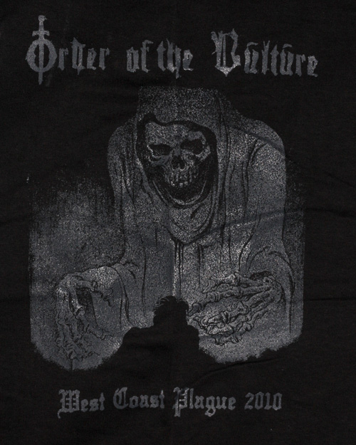 ORDER OF THE VULTURE - West Coast Plague 2010 Shirt - Medium