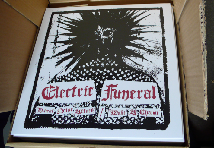 ELECTRIC FUNERAL - D-beat Noise Attack / Make A Change LP